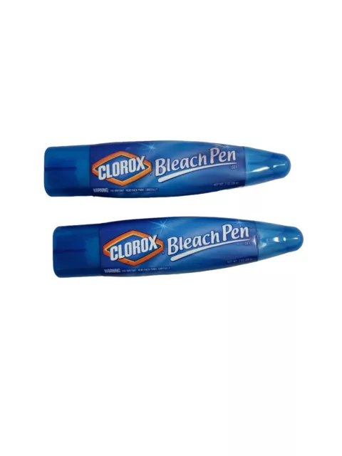 Clorox Bleach Pen Zero Splash White Laundry Grout Stain Dual Tipped HTF