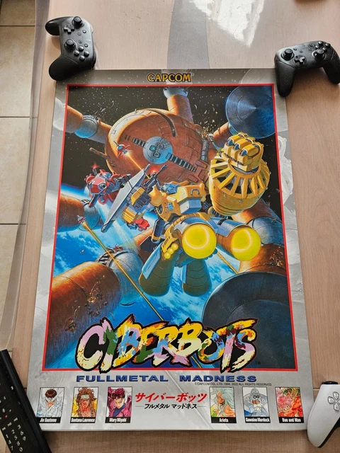 Flyer Original Japonais Section Z Shoot Capcom Arcade - Handbill Chirashi En Très Bon état