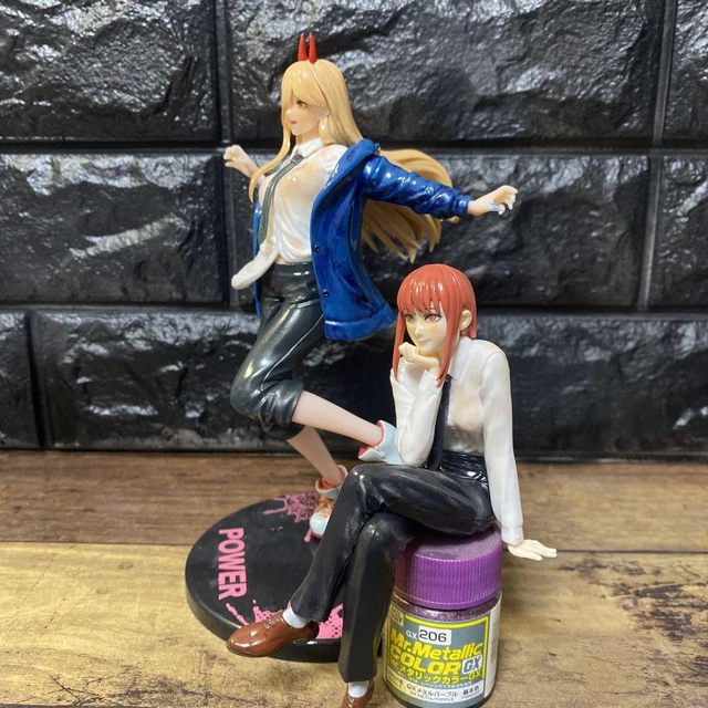 CHAINSAW MAN FIGURE Denji Makima Noodle Stopper FuRyu Power TAITO Set