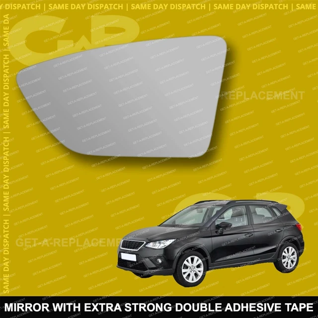FOR SEAT ARONA wing mirror glass 1723 Left Passenger side Spherical £7