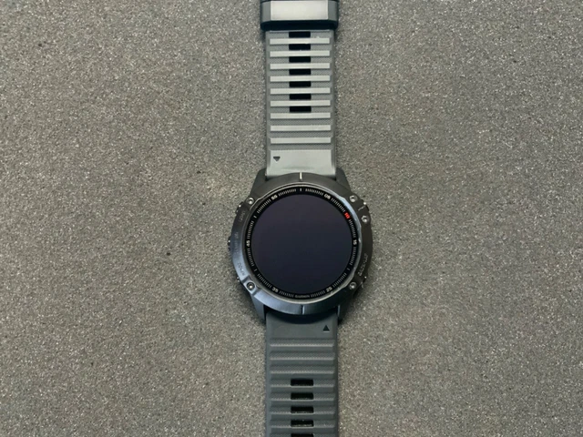 UKCOCO Lunetta In Acciaio Inox Nero Per Orologio Fenix 6X: Anello Adesivo Di Protezione E Personalizzazione