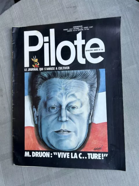 Journal Pilote N°710 Juin 1973 En Très Bon État