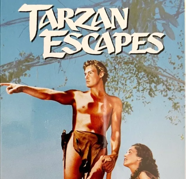 Tarzan Escapes SEALED Vintage VHS 1991 Adventure Classic VHSBX10