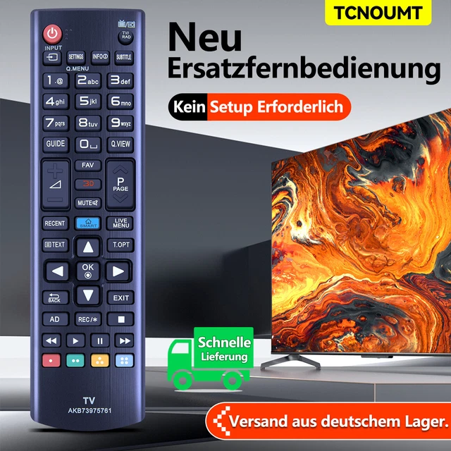 ALLIMITY AKB73975761 Télécommande remplacée pour LG
