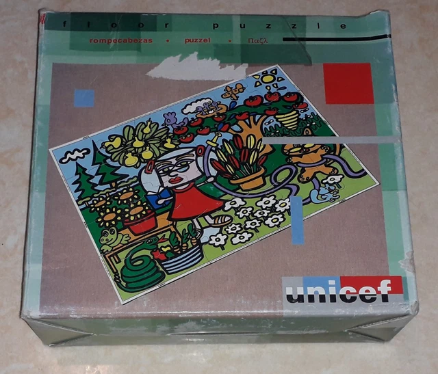 Puzzle unicef vintage (code 9700, La fête d'anniversaire Puzzle unicef vintage (code 9700, La fête d'anniversaire