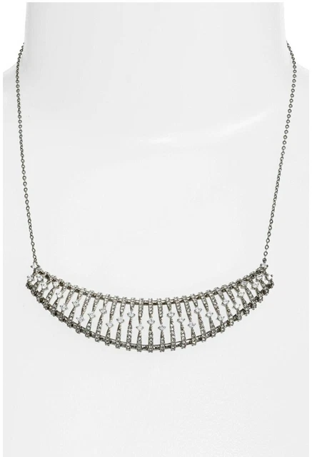 NADRI ‘Liliana’ Cubic Zirconia Frontal Necklace