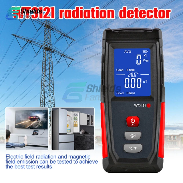 ELECTROMAGNETIC ELECTRIC FIELD Radiation Detector Tester EMF For ...