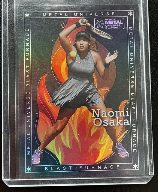 Naomi Osaka 2021 SkyBox Metal Universe Champions Blast Furnace BF-3