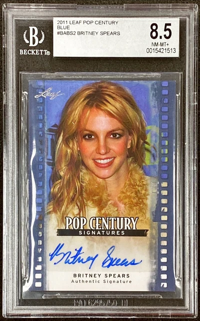 2021 LEAF POP Century Superstar Swatches Britney Spears Jumbo