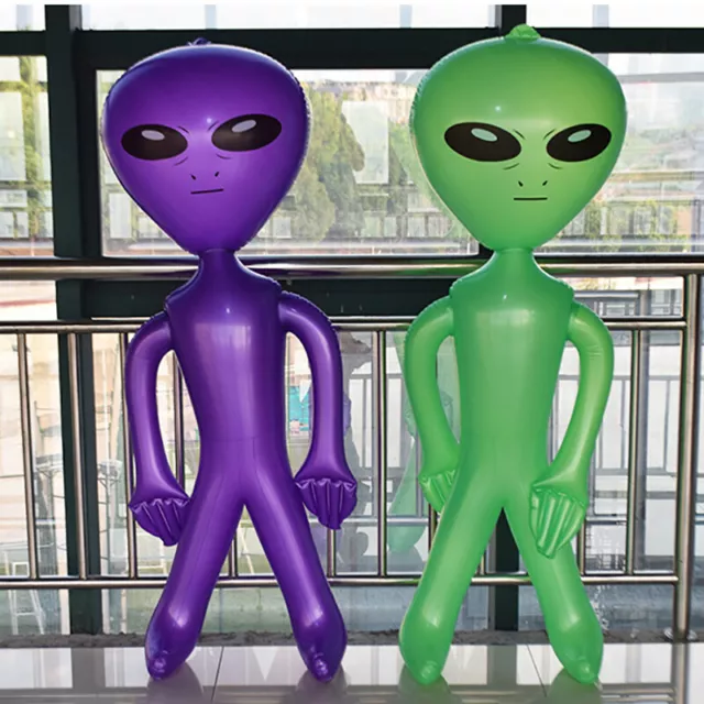 1pc PVC Inflatable Alien Model Party Supplies Inflatable Model for Festival B L1