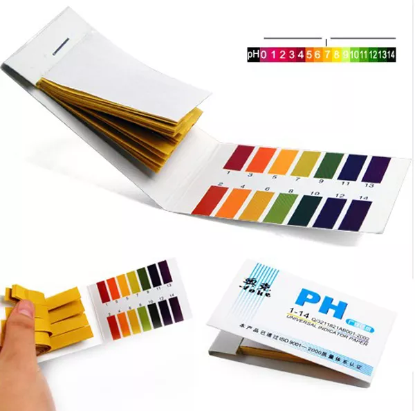 Laboratory 80 pH Indicator Test Strips 1-14 Paper Litmus Tester Urin_xi