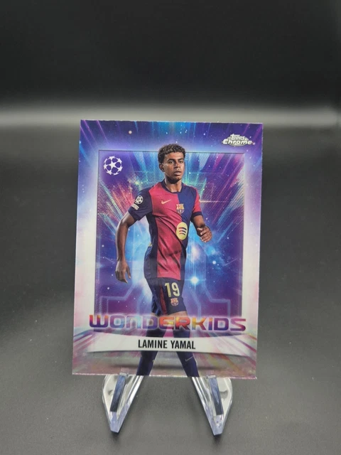 Prix de Lamine Yamal #27 | 2024 Topps Chrome UEFA | Cartes de
