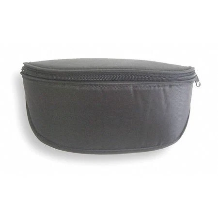 Zoro Select 2Yax9 Eyewear Case,Bk,Nyl,Prot Eyewear