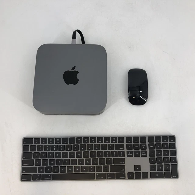 Mac Mini Gray 2018 3.2GHz i7 32GB 512GB SSD -  Keyboard/Mouse & Satechi Stand