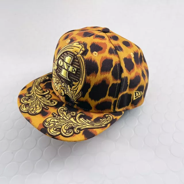 New With Tags Jeremy Scott X New Era One Dollar/Leopard Print Snapback Cap 7 1/2 2