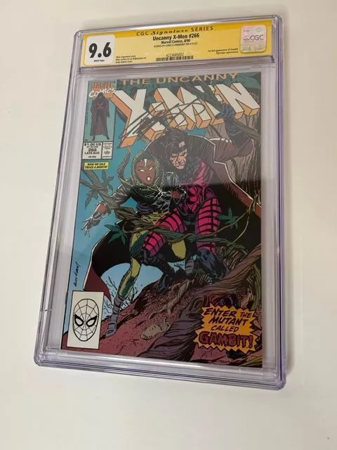 Marvel Uncanny X-men #266, CGC 9.6, WP, Signed Chris Claremont,  (1990)