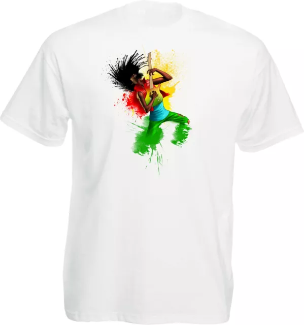 T-shirt Bob Marley, Reggae Retro Band Amanti della Musica Maglietta, T-shirt Unisex Top