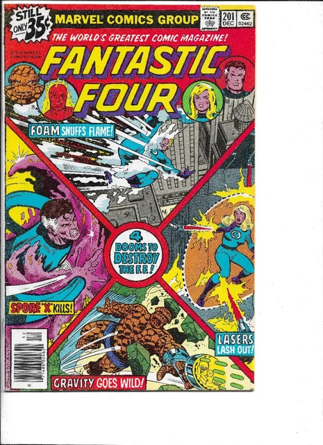 Fantastic Four (Marvel 1978) VF+ #201 DOCTOR DOOM! Combined Shipping