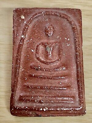 Phra Somdej LP Toh Wat Rakang Chinese Thai Amulet Buddha Charm Talisman Old K992