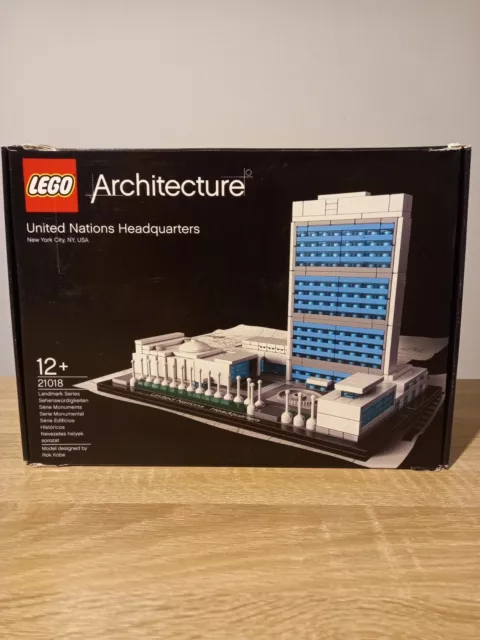 Lego Architecture 21018 - United Nations - 100% complet avec boite et notice