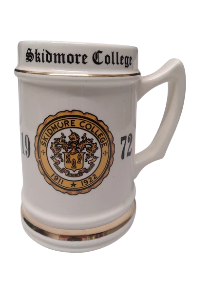 Vintage 1972 SKIDMORE COLLEGE Mug Beer Stein Saratoga Springs NY
