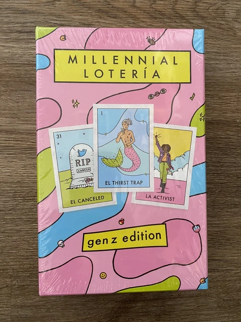 Millennial Loteria Gen Z Edition Latinx Card Game BRAND NEW 2022 MEXICAN BINGO