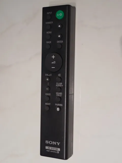 Sony Rmt-Ah101U Remote Control For Sound Bar Ht-Ct380 Ht-Ct780 Original  Oem