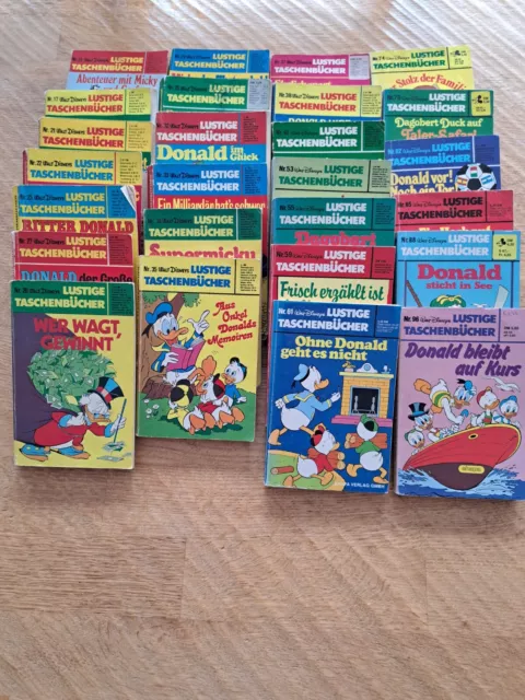 26x LTB - Lustiges Taschenbuch - 15 bis 96 - Erstausgaben - Gutschein - Disney