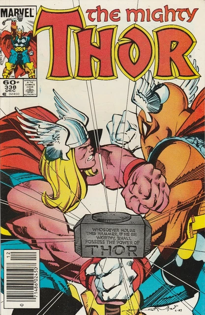 1983 The Mighty Thor #338 2nd App of Beta Ray Bill NM