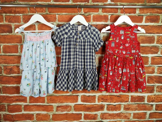 Pacchetto Bambine Età 18-24 Mesi Mini Club M&S Ecc Abito Tuta Estate 92Cm