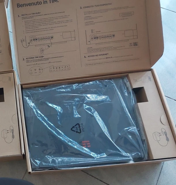 modem tim hub+ PLUS MODELLO ZTE ROUTER WIFI 6 VDSL EVDSL FIBRA TIM HUB