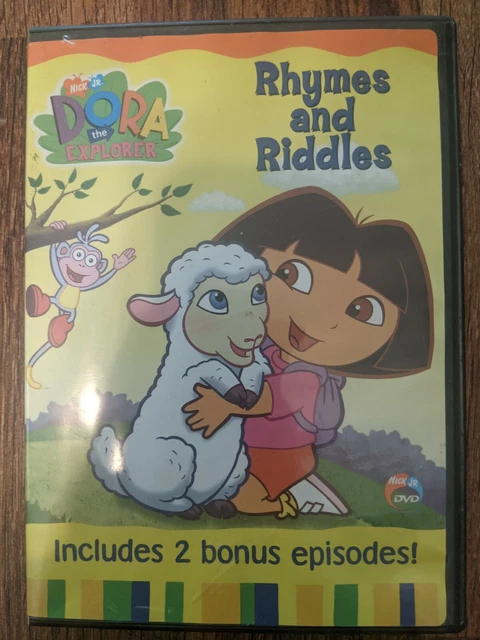 DORA THE EXPLORER - Rhymes and Riddles (DVD, 2003) - Pre-Owned - Good ...