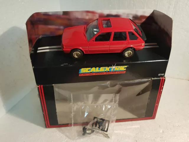 QQ C 276 Scalextric UK MG Maestro 2.0 Efi Red Lted Edition 1000 Units