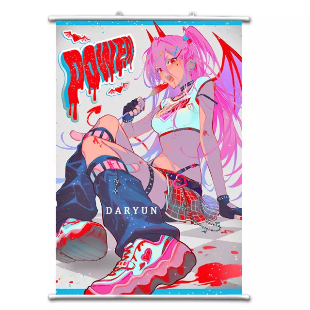 Denji & Power - Chainsaw Man anime wall scroll 90*60CM USA SELLER