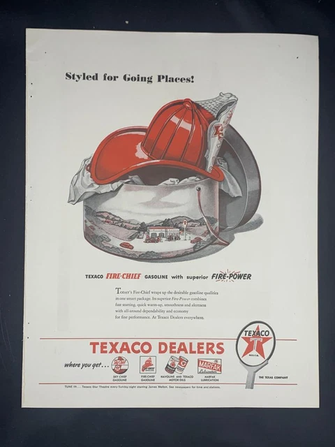 Magazine Ad* - 1946 - TEXACO - (#5)