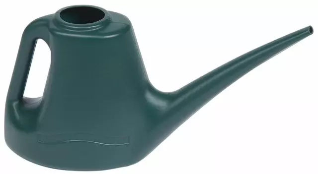 Ward Plastic Indoor Watering Can 1 Litre Green Long Spout GN357