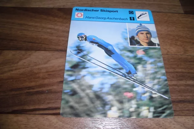 HANS G. ASCHENBACH / Nordischer Skisport - Editions Rencontre S.A. Lausanne 1977