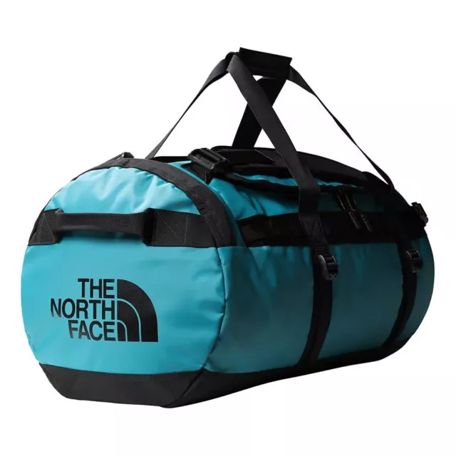The North Face Base Camp Packable Duffel Bag MEDIUM 71L Blue / TNF Black NEW
