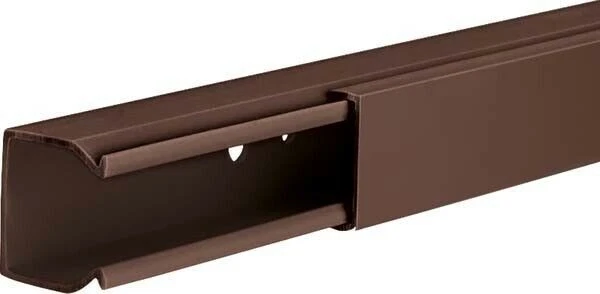 2 metri Tehalit canale LF 25025 br IP30 marrone canaline passacavi in plastica