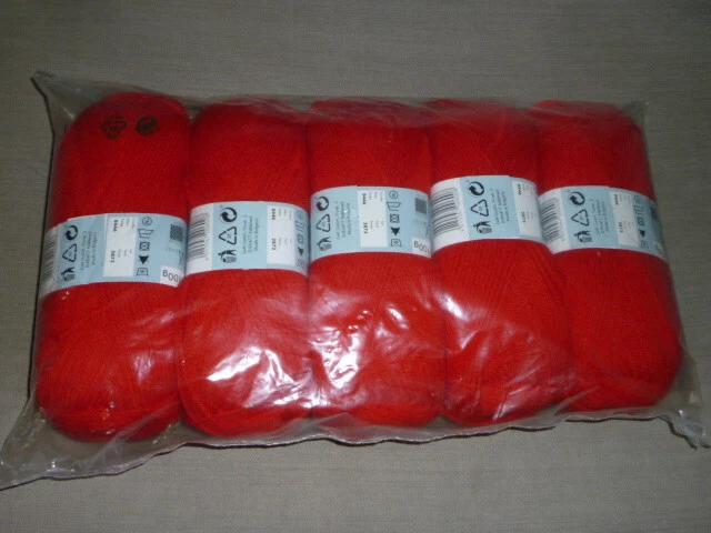 Himalaya Velvet Lot de 5 pelotes de laine à tricoter, en micro