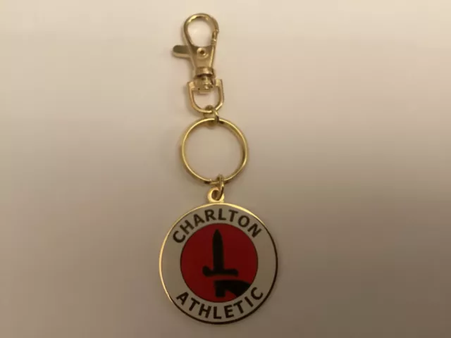 Charlton Athletic Metal Keyring