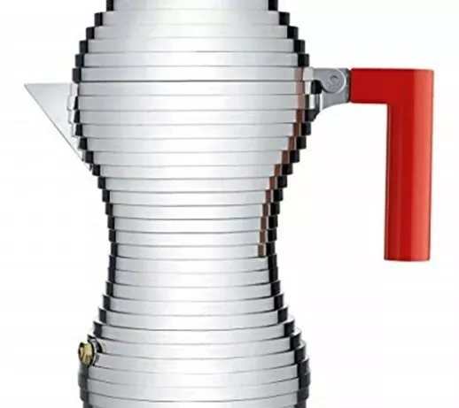 Alessi Caffettiera Pulcina Rossa Espresso - Varie misure 3