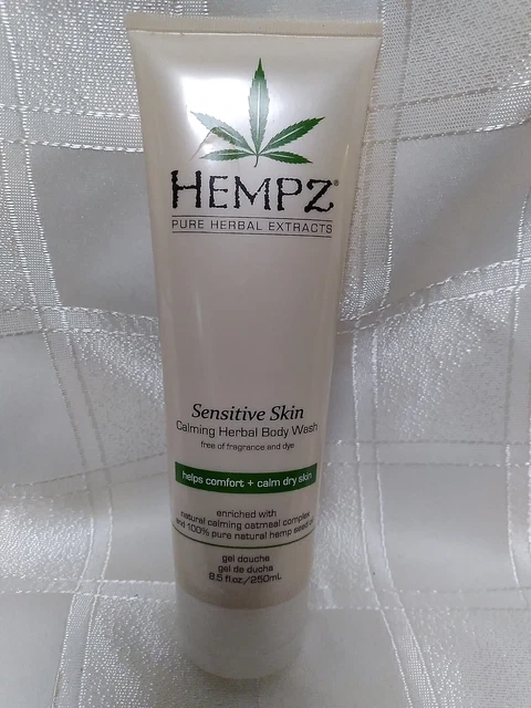 Hempz Sensitive Skin Herbal Body Wash 8.5 Fluid Ounce new unopened Hempz Sensitive Skin Herbal Body Wash 8.5 Fluid Ounce new unopened