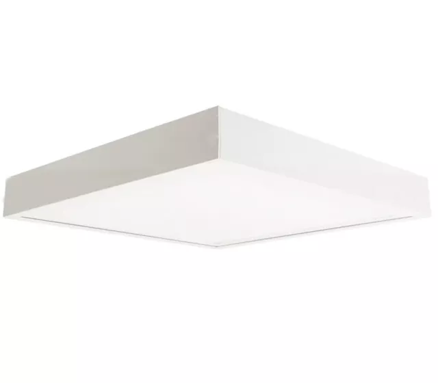 Plafoniera LED Soffitto Quadrata 50W Applique Luce Fredda 5000LM Lampada Moderna