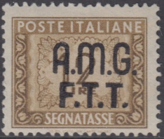 Italy Trieste A (AMG-FTT) - Segnatasse Sassone n.13 MNH**