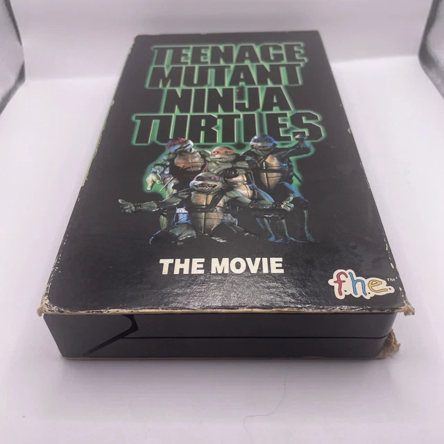 TEENAGE MUTANT NINJA Turtles The Movie (VHS, 1990) f.h.e. EUR 8,53