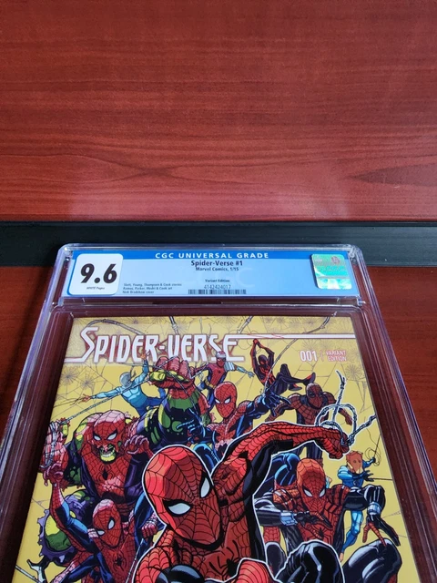 EXCELLENT!  Spider-Verse #1 2015 Variant Edition Marvel Comics CGC 9.6 GRADED 2