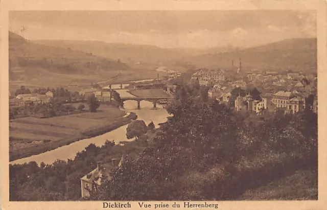 Luxembourg - DIEKIRCH - Vue prise du Herrenberg - Ed. P. C. Schoren