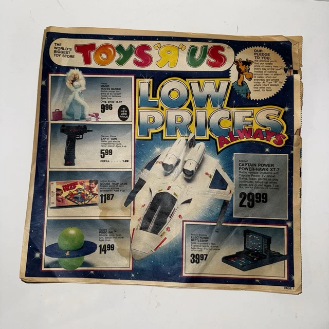 Catalogue jouets Leclerc Noël 1988