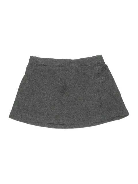 Lands' End Girls Gray Skort 4